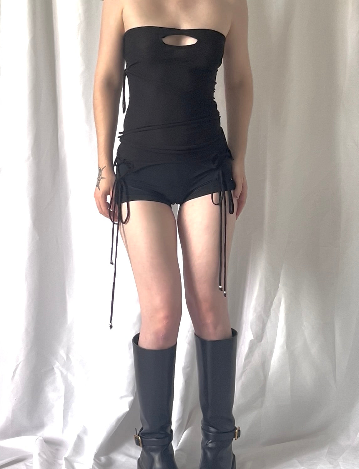 Ensemble bustier et short