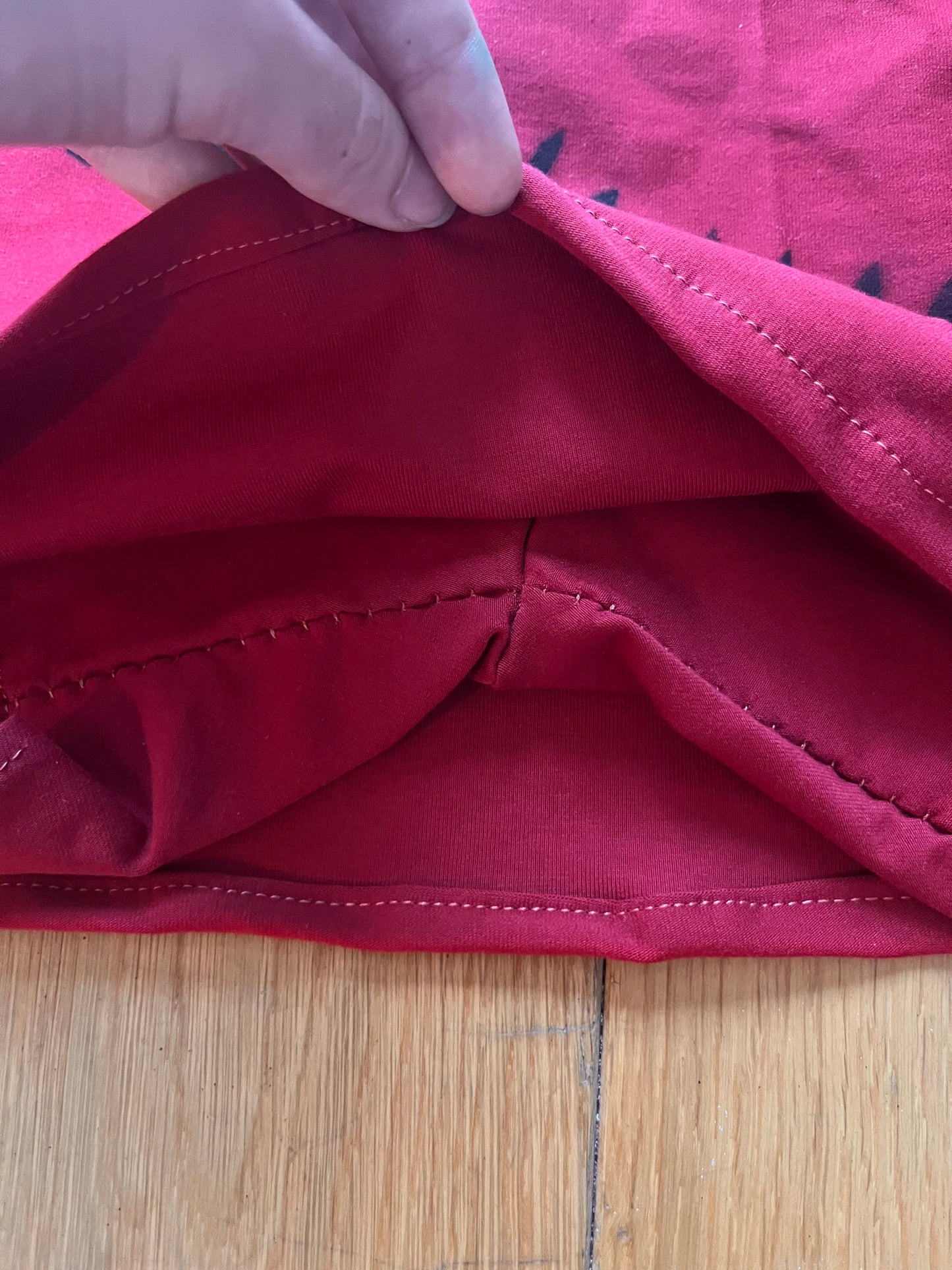 Ensemble haut et jupe short assorti