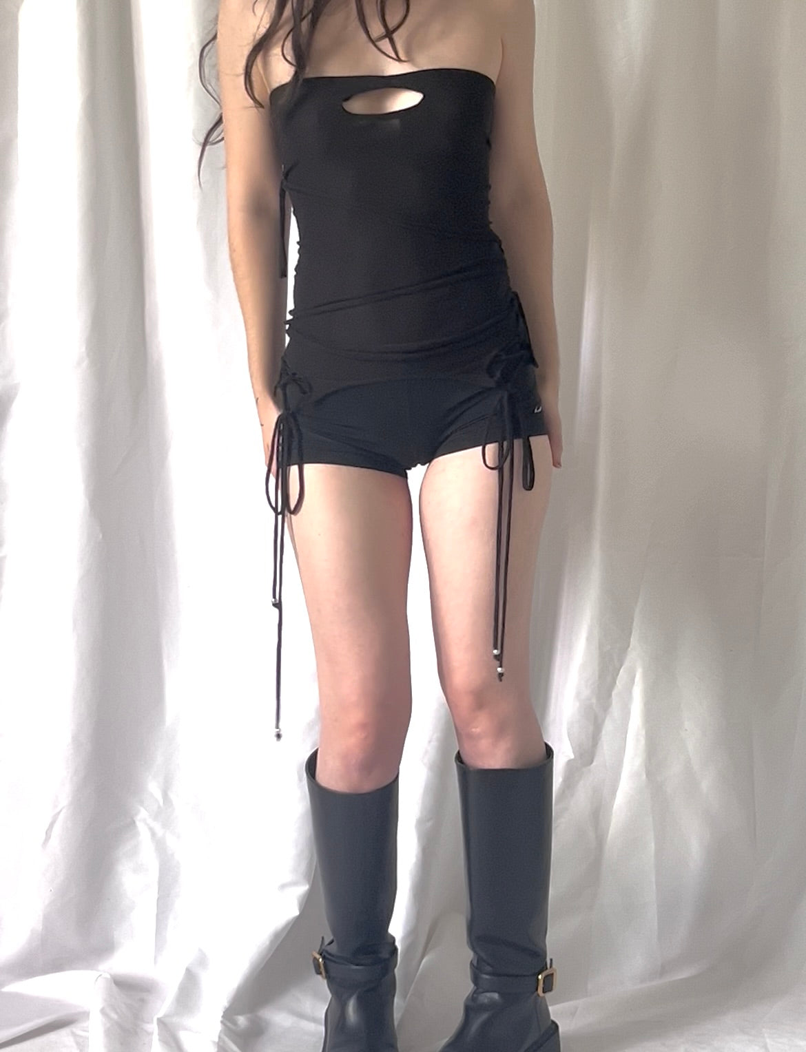 Ensemble bustier et short