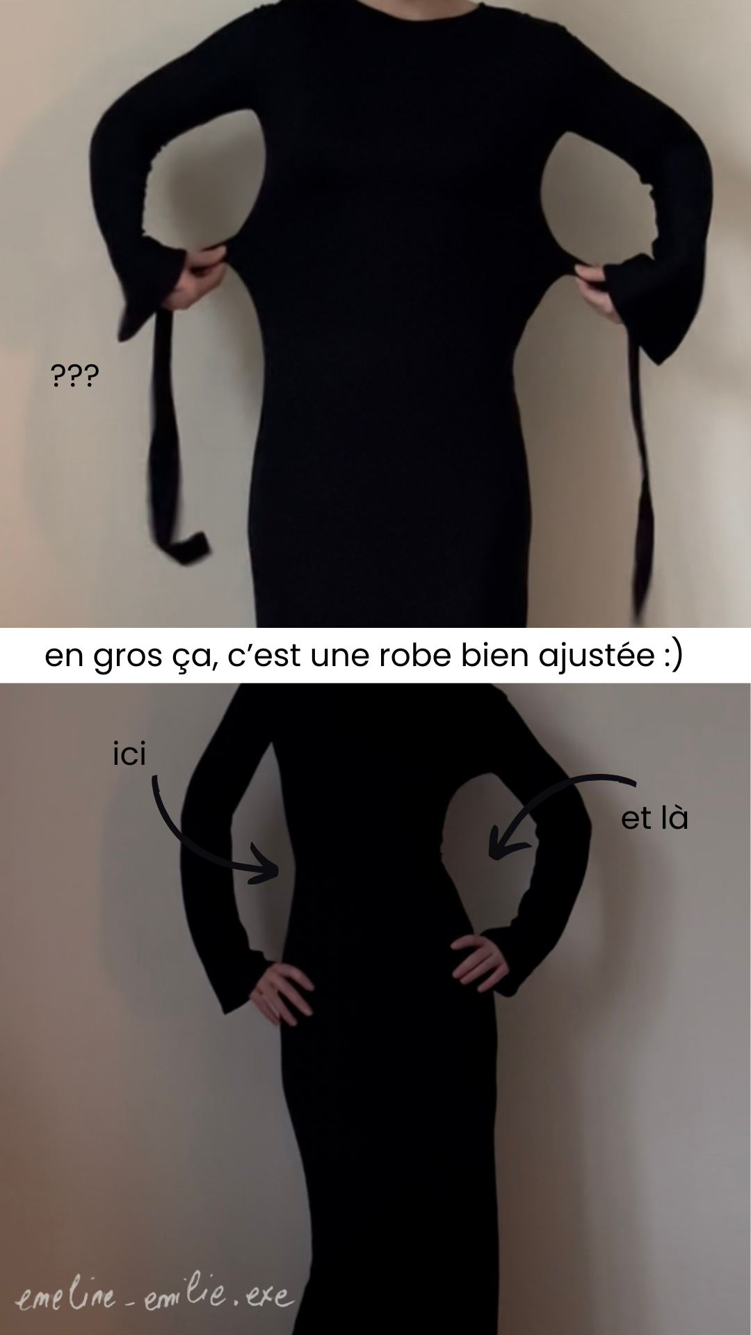 Robe longue à nouer dans le dos