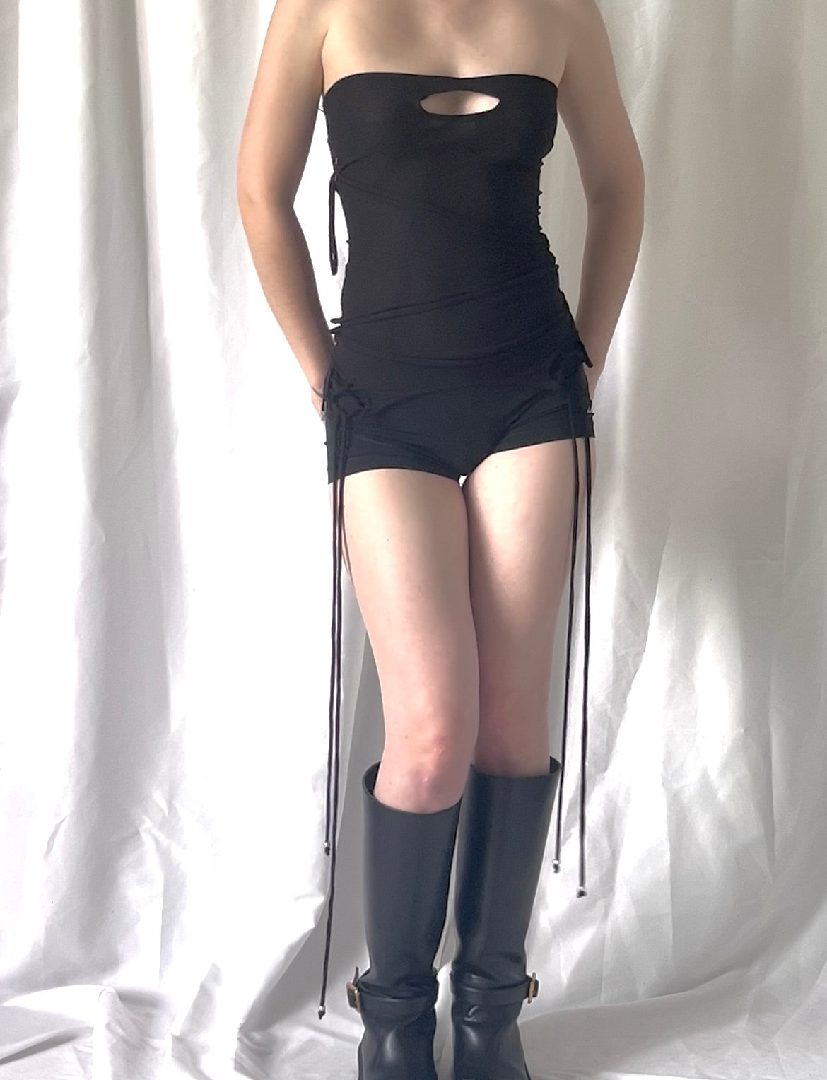 Ensemble bustier et short