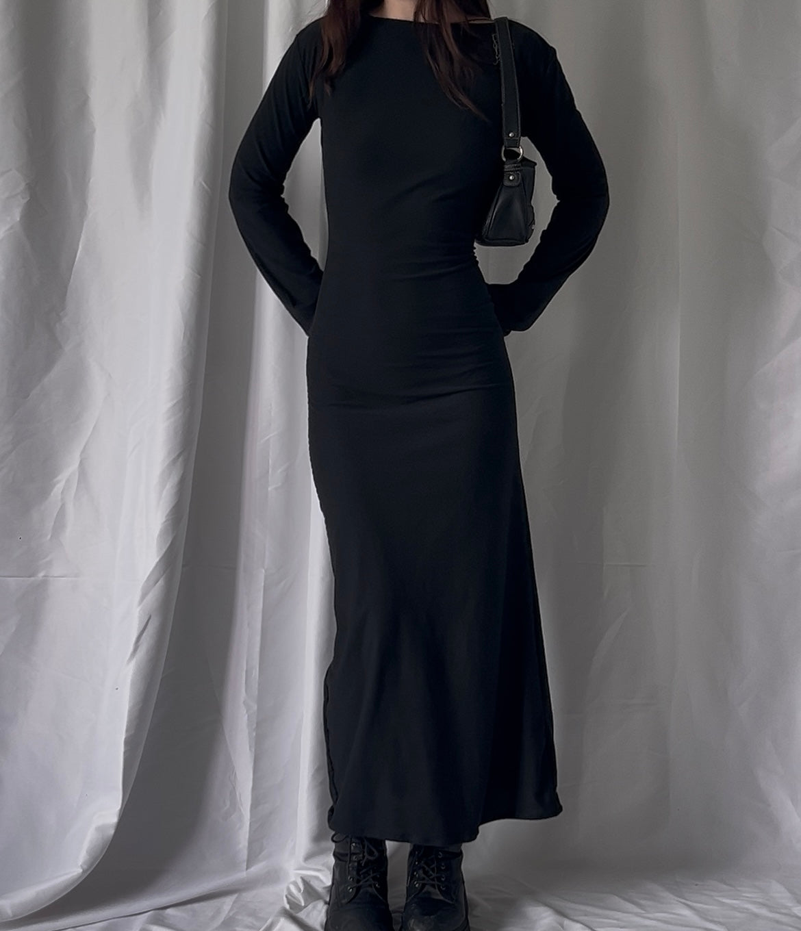 Robe à nouer dans le dos