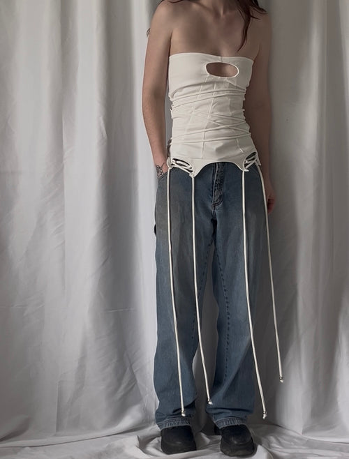 Bustier à pointes