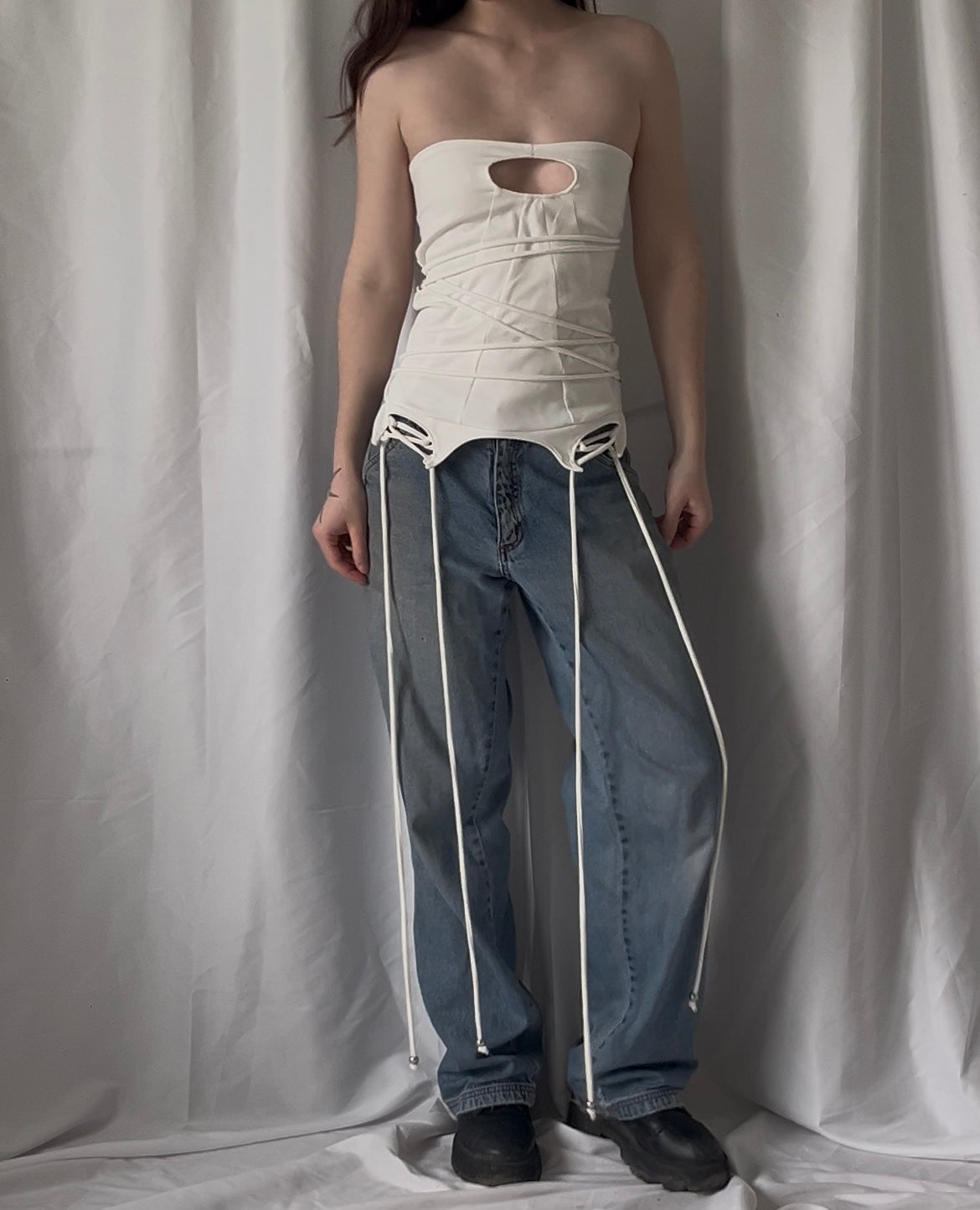 Bustier à pointes